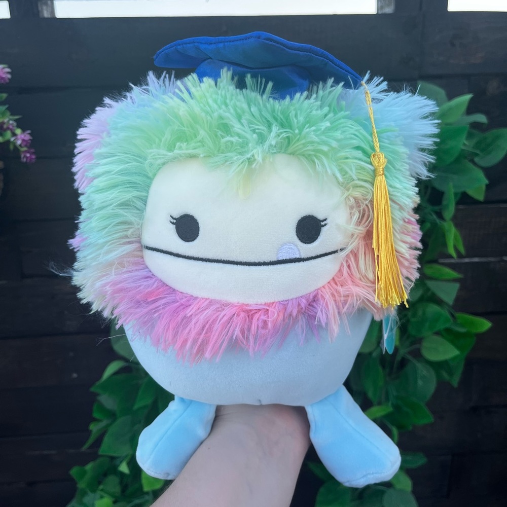 Squishmallow Graduation Zozo Plush 8”